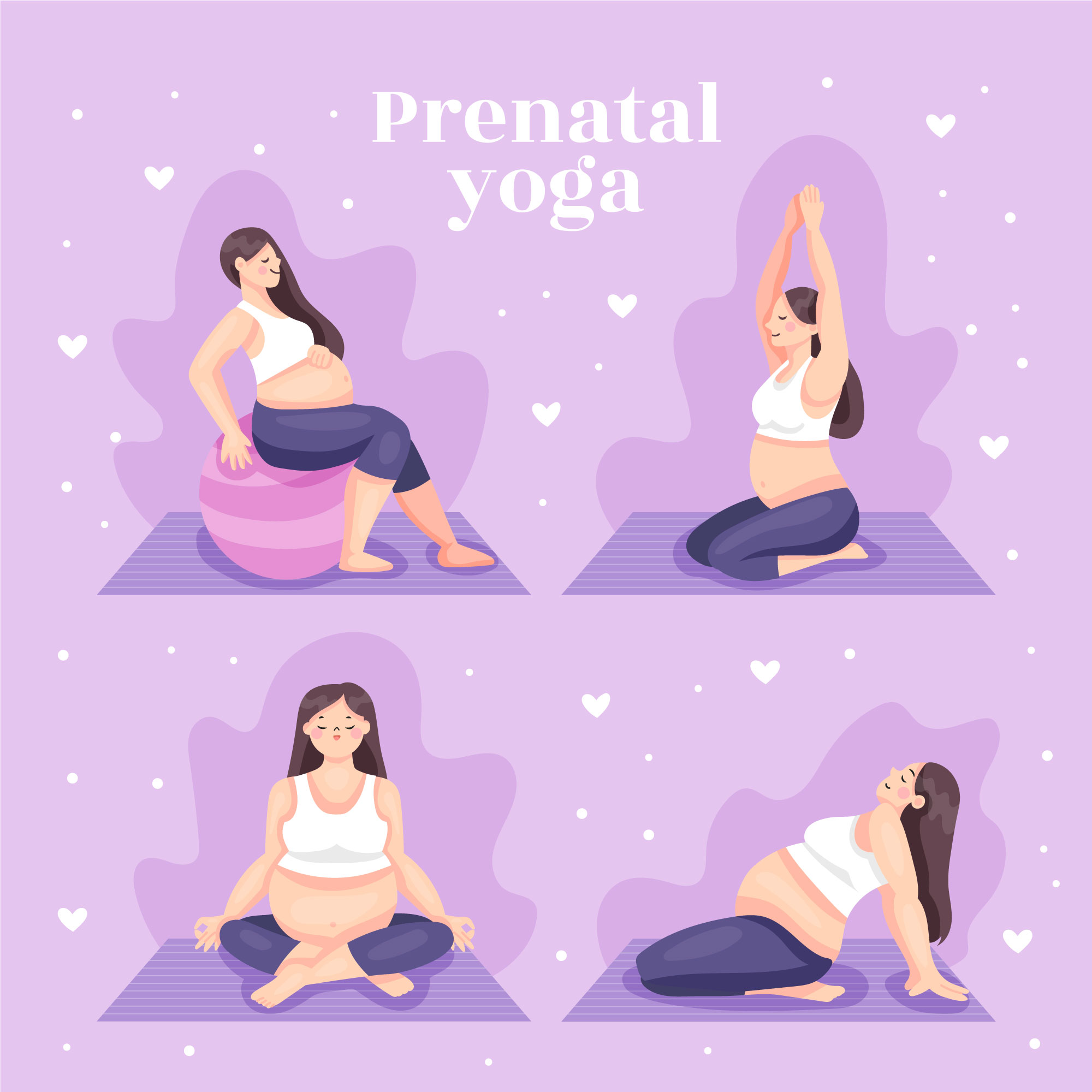 Yoga for common issues during Pregnancy - IndeaYoga Shaale
